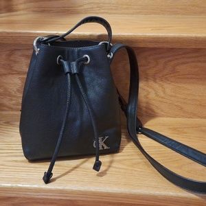 CK mini crossbody bucket bag